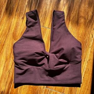 Old Navy Deep Purple Crop Top